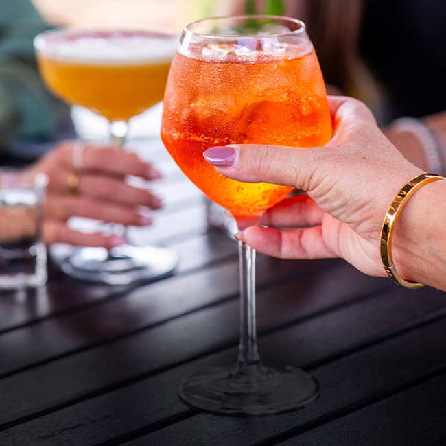 Wine & Drinks menu at The Hawk
