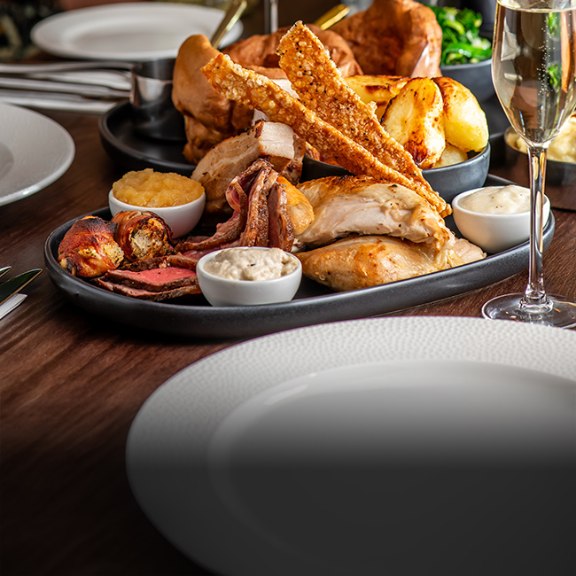 Sunday menu at The Hawk