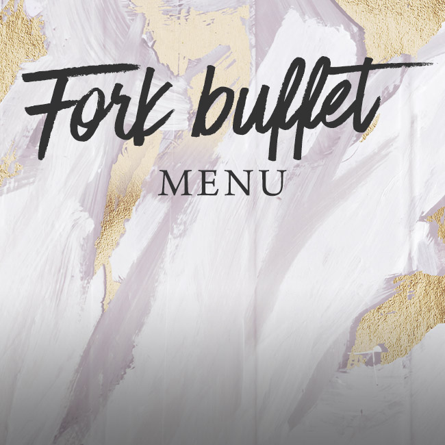 Fork buffet menu at The Hawk